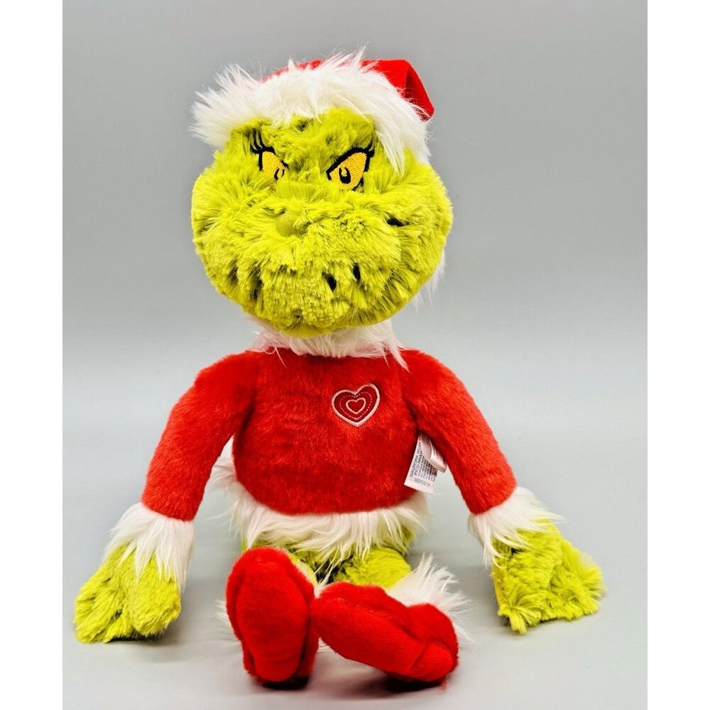 Aurora Grinch Santa Plush Stuffed Animal Toy‎ 15 inch 15900 2018 Christmas